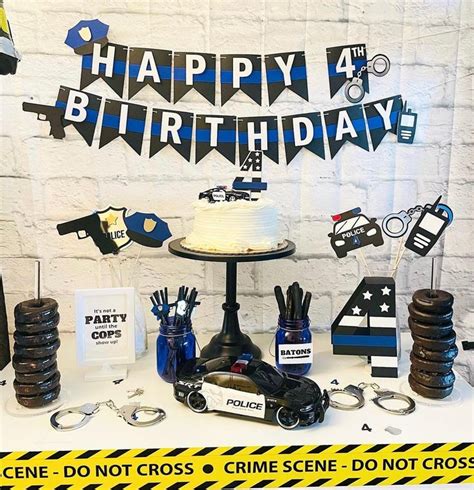 police birthday supplies|cop birthday party supplies.